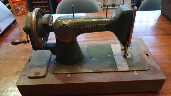 Vintage Kohler Naaimachine, Antiek en Kunst, Antiek | Naaimachines, Ophalen