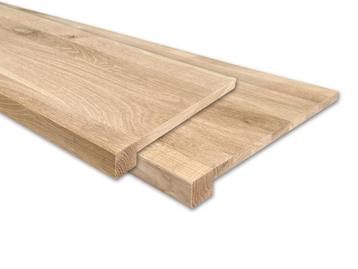 Overzet Vensterbank Massief Eiken - RECHT - 29 en 40 cm diep beschikbaar voor biedingen