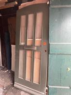 Teak houten deur in goede staat, Doe-het-zelf en Verbouw, Deuren en Horren, Ophalen of Verzenden, Zo goed als nieuw