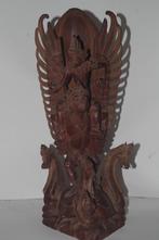 Vishnu op Garuda op schildpad met 3 draken, Balinees, Antiek en Kunst, Kunst | Beelden en Houtsnijwerken, Ophalen
