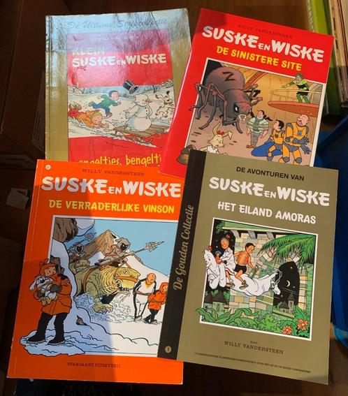 Strip Suske en Wiske 4x, Boeken, Stripboeken, Zo goed als nieuw, Meerdere stripboeken, Ophalen of Verzenden