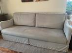 Landelijk Bank & Loveseat - Zacht Grijs/Taupe, Ophalen, 75 tot 100 cm, Zo goed als nieuw, Stof