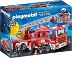 PLAYMOBIL City Action Brandweer ladderwagen - 9463, Kinderen en Baby's, Speelgoed | Playmobil, Complete set, Zo goed als nieuw