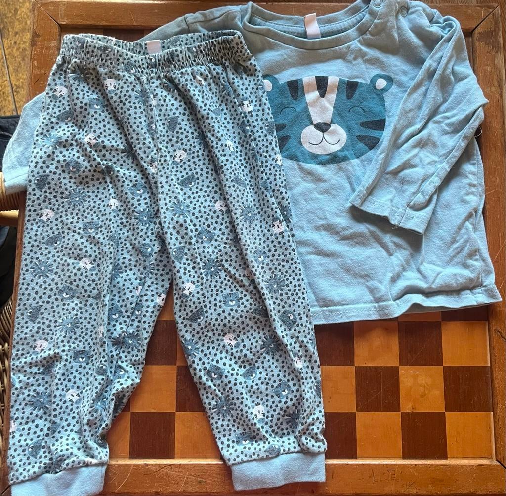 Zeeman pyjama maat 80, Ophalen of Verzenden, Zo goed als nieuw, Jongetje of Meisje, Nacht- of Onderkleding