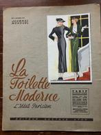 Journal Mensuel La toilette moderne Parisien 1934, Gelezen, Ophalen of Verzenden, Overige onderwerpen, Journal Mensuel