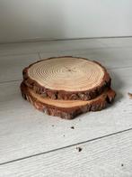 2x Houten Schijven - Boomstam Schijf, Huis en Inrichting, Ophalen of Verzenden, Nieuw