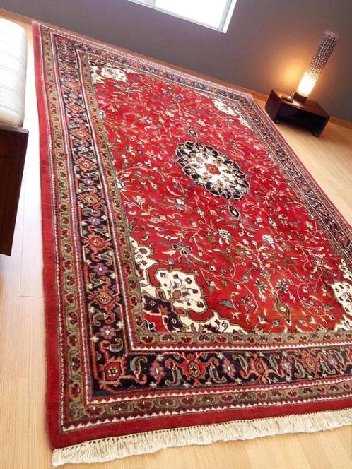 Groot perzisch tapijt handgeknoopt Oosters vloerkleed wol, Huis en Inrichting, Stoffering | Tapijten en Kleden, Gebruikt, 200 cm of meer
