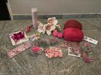 Roze deco/ knutsel set, Hobby en Vrije tijd, Knutselen, Ophalen of Verzenden, Zo goed als nieuw, Materiaal