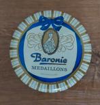 Oud blikje Baronie medaillons, Ophalen of Verzenden