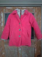 Roze Teddy Fleece Winterjas met Capuchon maat 122/128, Onbekend, Ophalen of Verzenden, Zo goed als nieuw, Roze