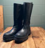 Uggs leren laarzen maat 40, Ophalen of Verzenden, Zo goed als nieuw, Zwart, Hoge laarzen