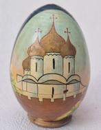 Matroesjka of Baboesjka houten PAASEI uitgebreid gesigneerd, Verzamelen, Poppetjes en Figuurtjes, Ophalen of Verzenden, Gebruikt