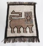 Geweven, wollen tapijt/kleed - Ethiopië - Leeuw van Juda, 50 tot 100 cm, Gebruikt, Ophalen of Verzenden, 50 tot 100 cm