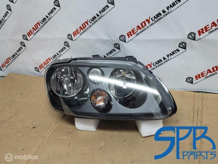Koplamp ZWART Origineel Rechts VW Caddy III 03-10 1T0941006P, Auto-onderdelen, Verlichting, Volkswagen, Nieuw, Ophalen of Verzenden
