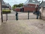 Sierhekwerk / Sierpoort Smeedijzer Look - 6 Meter, Tuin en Terras, Ophalen, Met poort, Gebruikt, Sierhekwerk