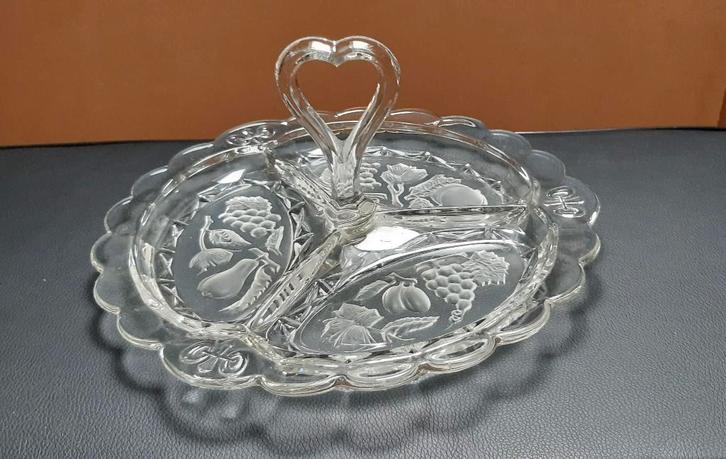 vintage schaal, Antiek en Kunst, Antiek | Glas en Kristal, Ophalen