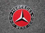 MERCEDES EMAILLE RECLAMEBORD, Verzamelen, Merken en Reclamevoorwerpen, Ophalen, Zo goed als nieuw, Reclamebord