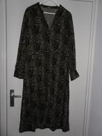 Geisha zwart/beige zebraprint jurk maat XL / 42 (NIEUW), Geisha, Zwart, Maat 42/44 (L), Nieuw