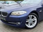 BMW 5-serie 520i|Nieuwe Ketting|Navigatie|18 inch|Cruise con, Auto's, BMW, Automaat, Euro 5, Gebruikt, Zwart