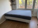 IKEA bed Sultan Aukra boxspring 140cm x 200cm (excl matras), Huis en Inrichting, Ophalen, Gebruikt, Tweepersoons, 140 cm