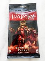 Blades of Khorne Bloodbound Warcry Cards Warhammer, Ophalen of Verzenden, Nieuw, Warhammer, Toebehoren