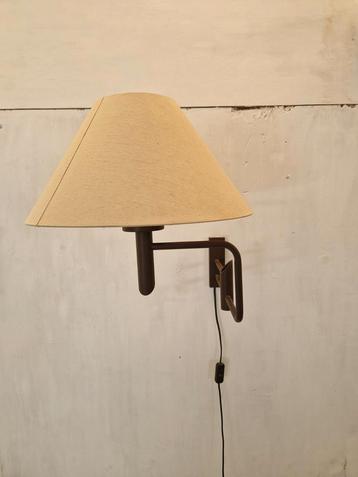 Vintage dijkstra uitklapbare wandlamp design. beschikbaar voor biedingen