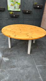 Houten Tuintafel 170 cm rond, Tuin en Terras, Ophalen, Gebruikt, Rond, Hout