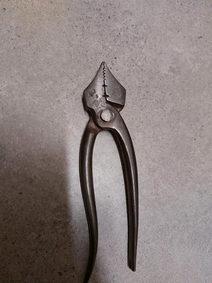 Schoenmaker tang leerbewerken tang leer schoen, Antiek en Kunst, Antiek | Gereedschap en Instrumenten, Ophalen of Verzenden