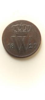 1 Cent 1827 - Koning Willem I - Zeldzaam!, Ophalen of Verzenden, Koning Willem I, 1 cent, Losse munt