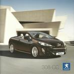 Peugeot 308 Cabrio Folders, Ophalen of Verzenden, Zo goed als nieuw, Peugeot