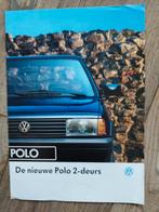 Volkswagen polo 2 deurs brochure 1990, Volkswagen, Ophalen of Verzenden, Zo goed als nieuw, Volkswagen