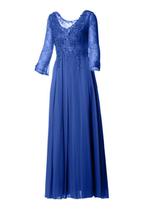 sale galajurk jurk grote maat 52, 54, 56, 58, Kleding | Dames, Gelegenheidskleding, Galajurk, Blauw, Maat 46/48 (XL) of groter