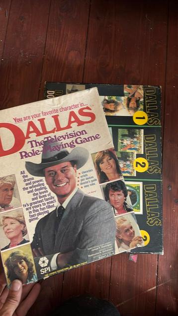 Vintage tv serie Dallas spellen beschikbaar voor biedingen