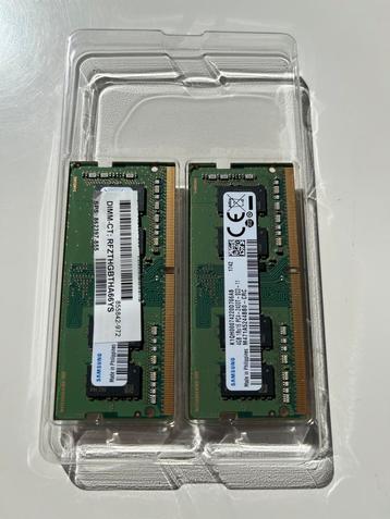 2 stuks Samsung SO-DIMM 4GB DDR4 2400 beschikbaar voor biedingen