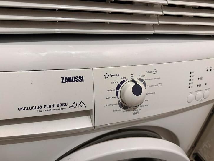 Zanussi Wasmachine - 7kg, 1400 toeren - Doorn, Witgoed en Apparatuur, Wasmachines, Gebruikt, Voorlader, 6 tot 8 kg, 1200 tot 1600 toeren