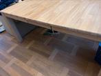 Vol eiken eettafel, Huis en Inrichting, Tafels | Eettafels, Ophalen, Eikenhout, 50 tot 100 cm, Vijf personen of meer