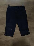 Donkerblauwe capri, merk Witteveen - maat 46., Kleding | Dames, Broeken en Pantalons, Blauw, Maat 46/48 (XL) of groter, Ophalen of Verzenden