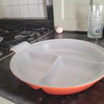 Gietijzeren vakjespan, Huis en Inrichting, Keuken | Potten en Pannen, Ophalen of Verzenden, Zo goed als nieuw, Gietijzer, Koekenpan of Braadpan