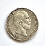 1854 1 gulden koning Willem 3 ZFR zilver, 1 gulden, Koning Willem III, Zilver, Ophalen of Verzenden