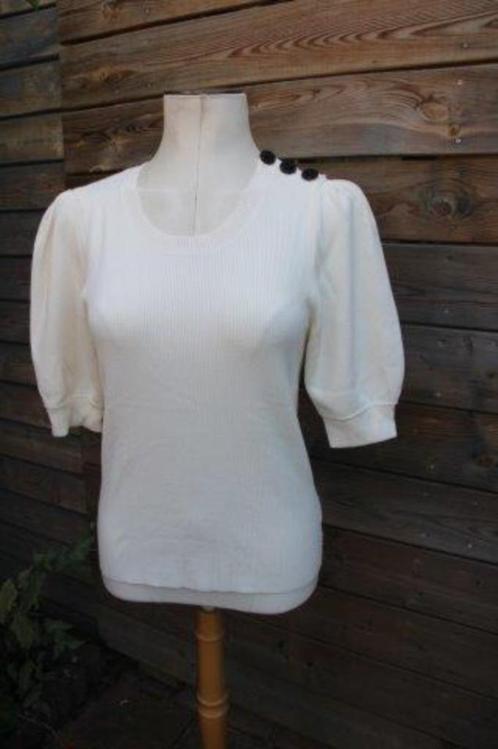 Truituniek creme Fabienne Chapot mt S Vaste prijs, Kleding | Dames, Truien en Vesten, Zo goed als nieuw, Maat 36 (S), Beige, Ophalen of Verzenden