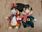 TE KOOP 2x kerst hamsters AH, Ophalen of Verzenden, Zo goed als nieuw, Overige typen