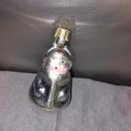 B958 oude kerstbal meisje 7 cm, Ophalen of Verzenden, Gebruikt