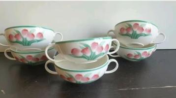 Villeroy & Boch perugia soepkommen theekommen 6 stuks 0711 beschikbaar voor biedingen