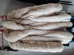 Zeer nette saga fox bontjas, Kleding | Dames, Jassen | Winter, Ophalen of Verzenden, Gedragen, Maat 38/40 (M), Wit