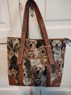 Tas met Labrador Afbeelding, Ophalen of Verzenden, Zo goed als nieuw, Bruin, Handtas