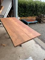 Boomstam Eettafel 240x110cm Nieuw, Huis en Inrichting, Tafels | Eettafels, 100 tot 150 cm, Ophalen of Verzenden, Vijf personen of meer