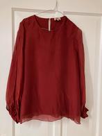 La Fee Maraboutee Blouse, kleur bordeaux, Kleding | Dames, Ophalen of Verzenden, Zo goed als nieuw, Rood