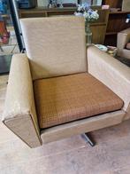 Vintage jaren 50 bankstel, Huis en Inrichting, Fauteuils, Ophalen, Gebruikt, 75 tot 100 cm