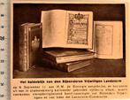 Leger 1923; gift aan koningin van Bijz.Vrijwillige Landstorm, Verzenden, Voor 1940, Gebruikt, Overige onderwerpen