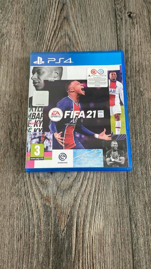 FIFA 21, Spelcomputers en Games, Games | Sony PlayStation 4, Zo goed als nieuw, Sport, 3 spelers of meer, Vanaf 3 jaar, Online